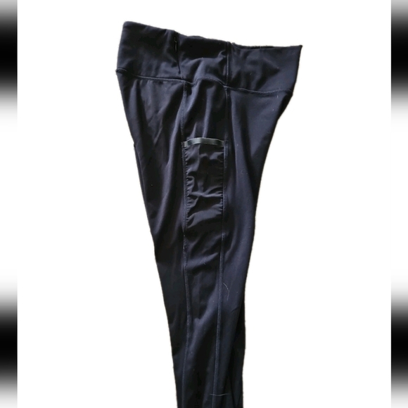 Fabletics Womens Black Motion365 High Waisted Utility Workout Athletic Legging M - Picture 9 of 15